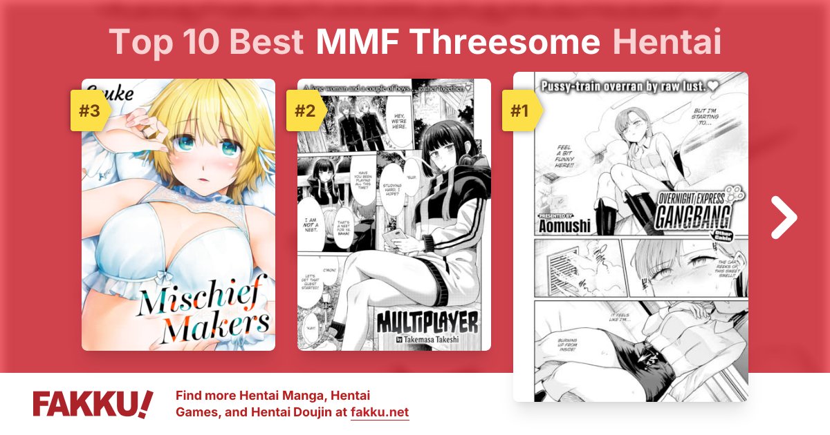 Top 10 Best MMF Threesome Hentai