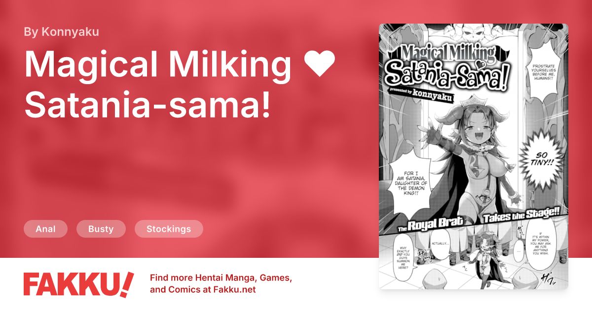 Magical Milking ❤ Satania-sama! Hentai by Konnyaku - FAKKU