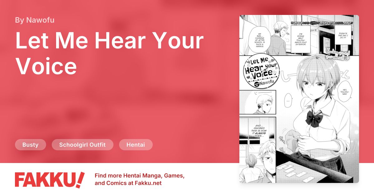 Let Me Hear Your Voice Hentai by Nawofu - FAKKU