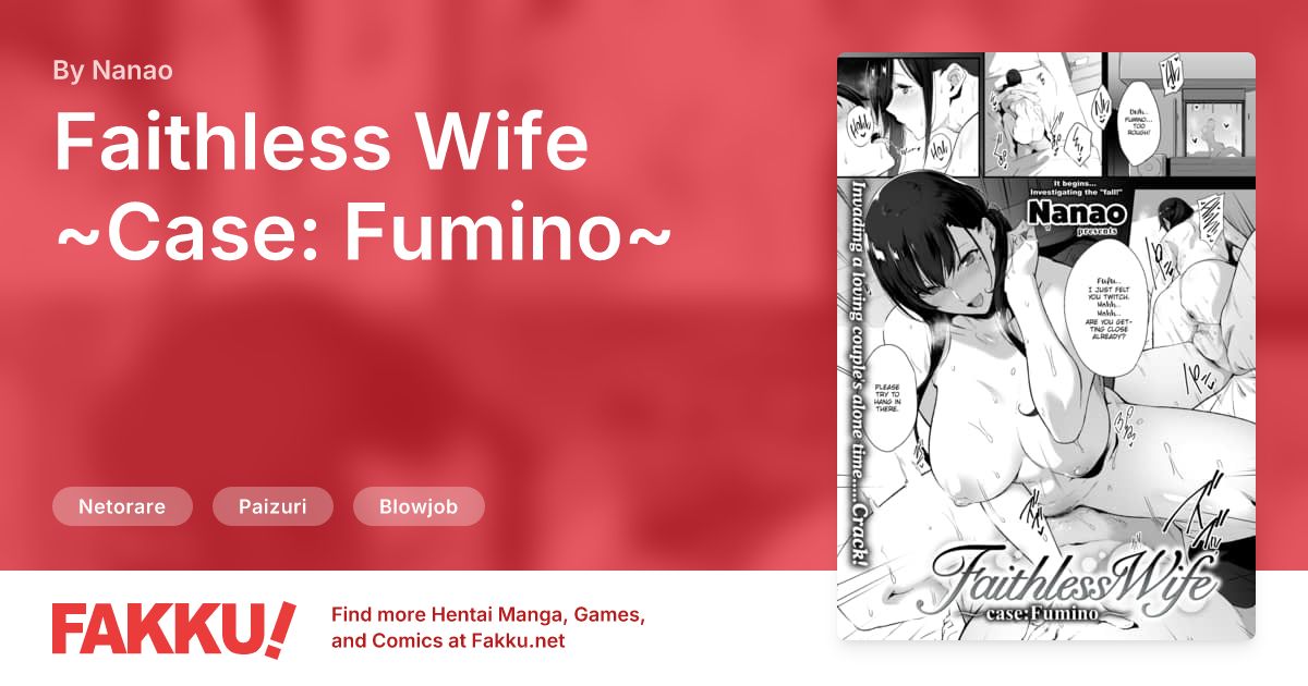 Faithless Wife ~Case: Fumino~ Hentai by Nanao - FAKKU