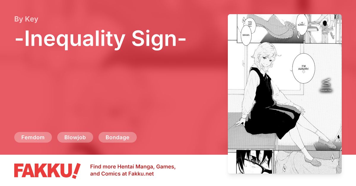 -Inequality Sign- Hentai by Key - FAKKU