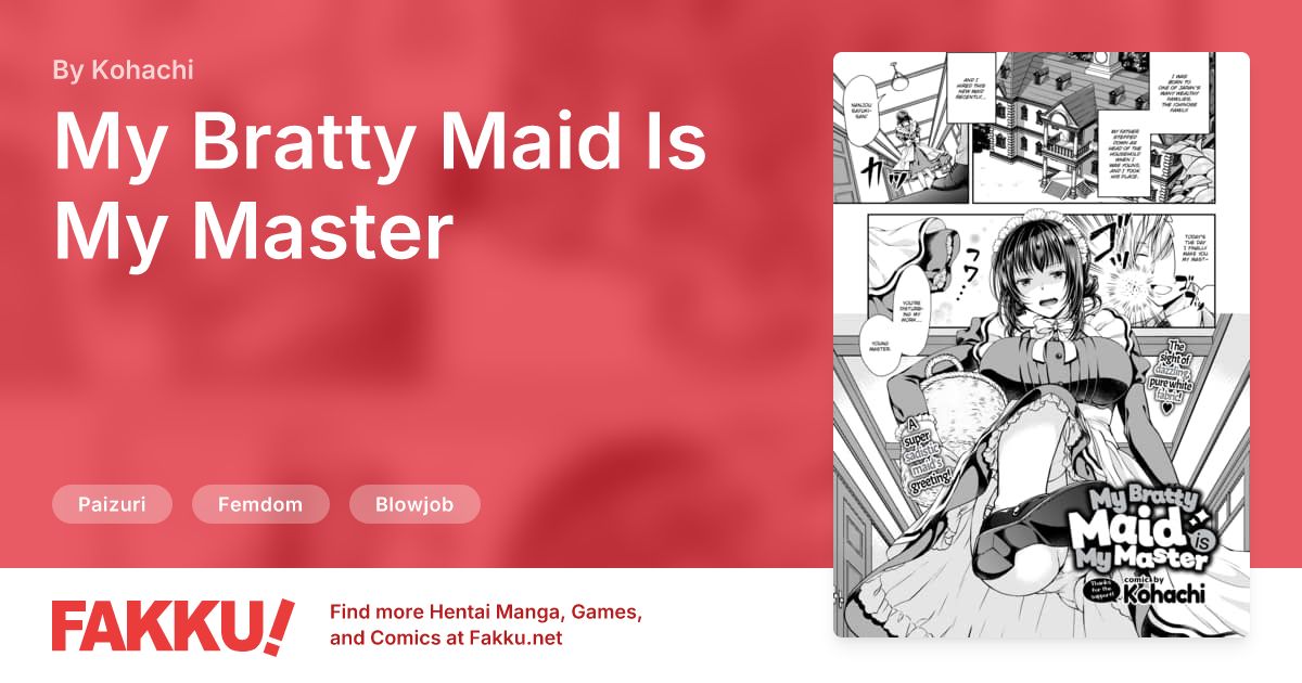My Bratty Maid Is My Master Hentai by Kohachi - FAKKU