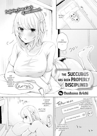 The Succubus Has Been Properly Disciplined Hentai Cover Image