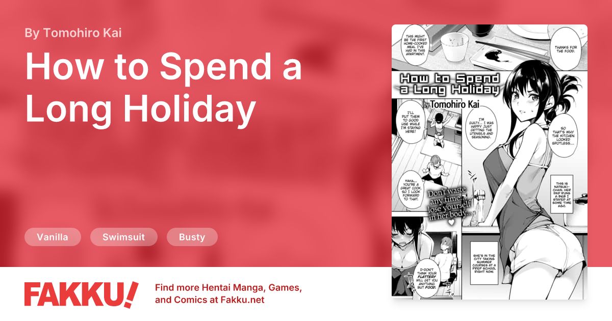 How to Spend a Long Holiday Hentai by Tomohiro Kai - FAKKU