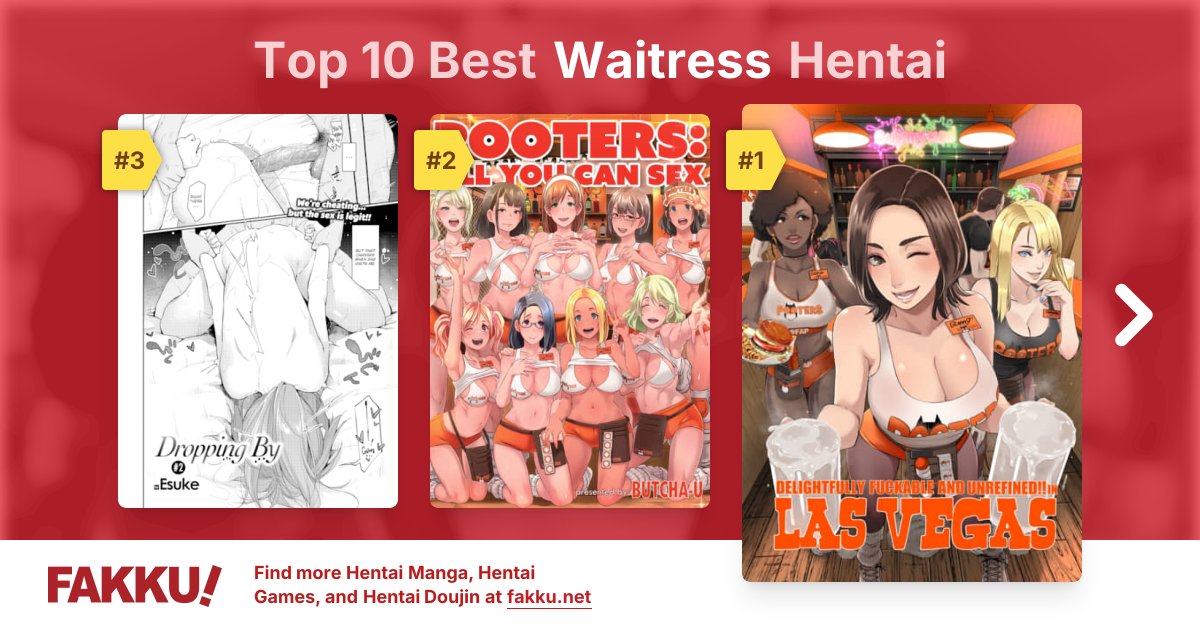 Top 10 Best Waitress Hentai