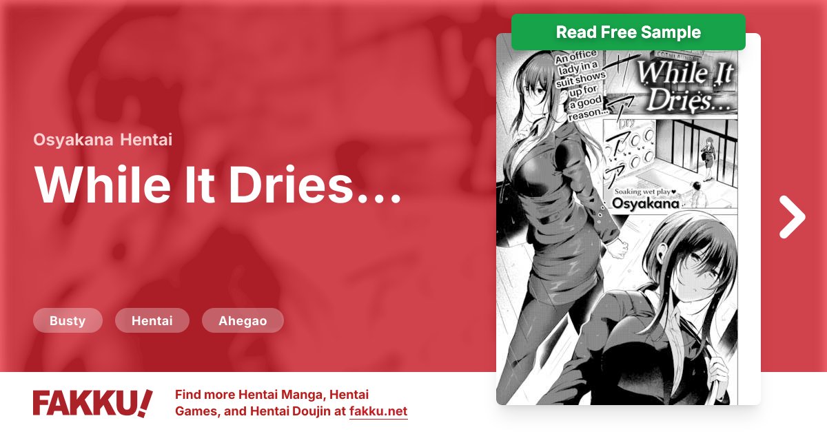  While It Dries... Hentai by Osyakana - FAKKU