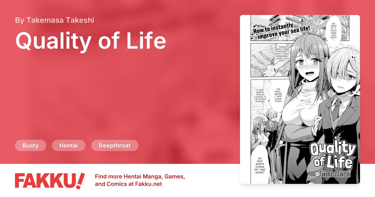 Quality of Life Hentai by Takemasa Takeshi - FAKKU