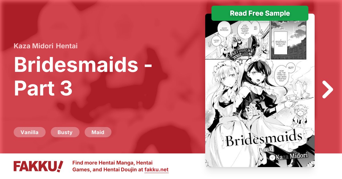 Bridesmaids - Part 3 Hentai by Kaza Midori - FAKKU