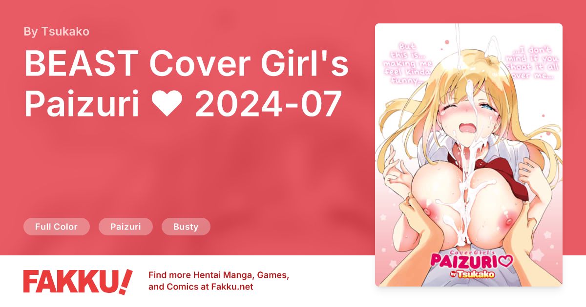 BEAST Cover Girl's Paizuri ❤ 2024-07 Hentai by Tsukako - FAKKU