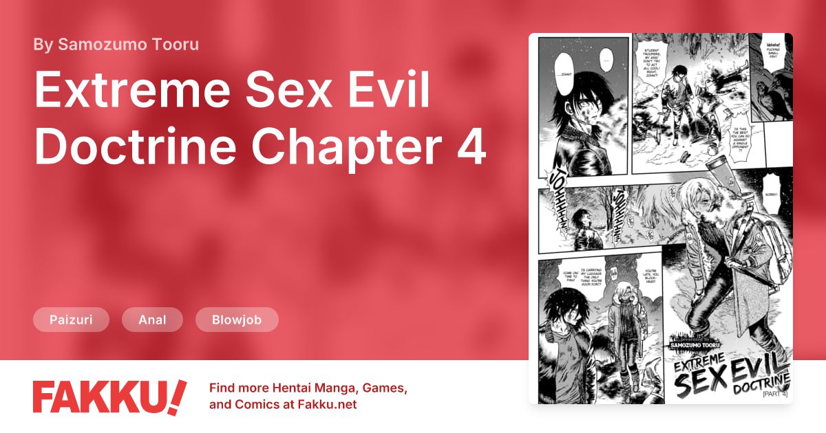 Extreme Sex Evil Doctrine Chapter 4 Hentai by Samozumo Tooru - FAKKU