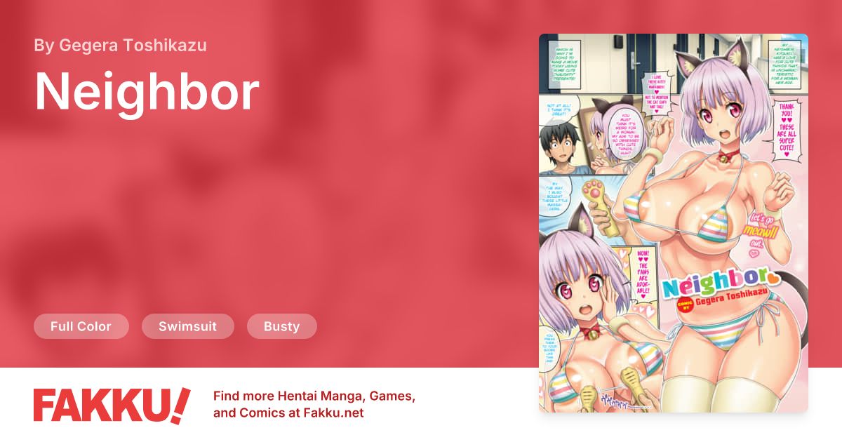 Neighbor Hentai by Gegera Toshikazu - FAKKU