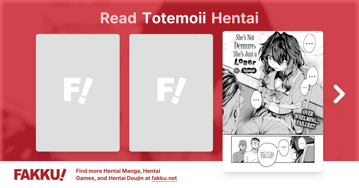 Totemoii Hentai - FAKKU