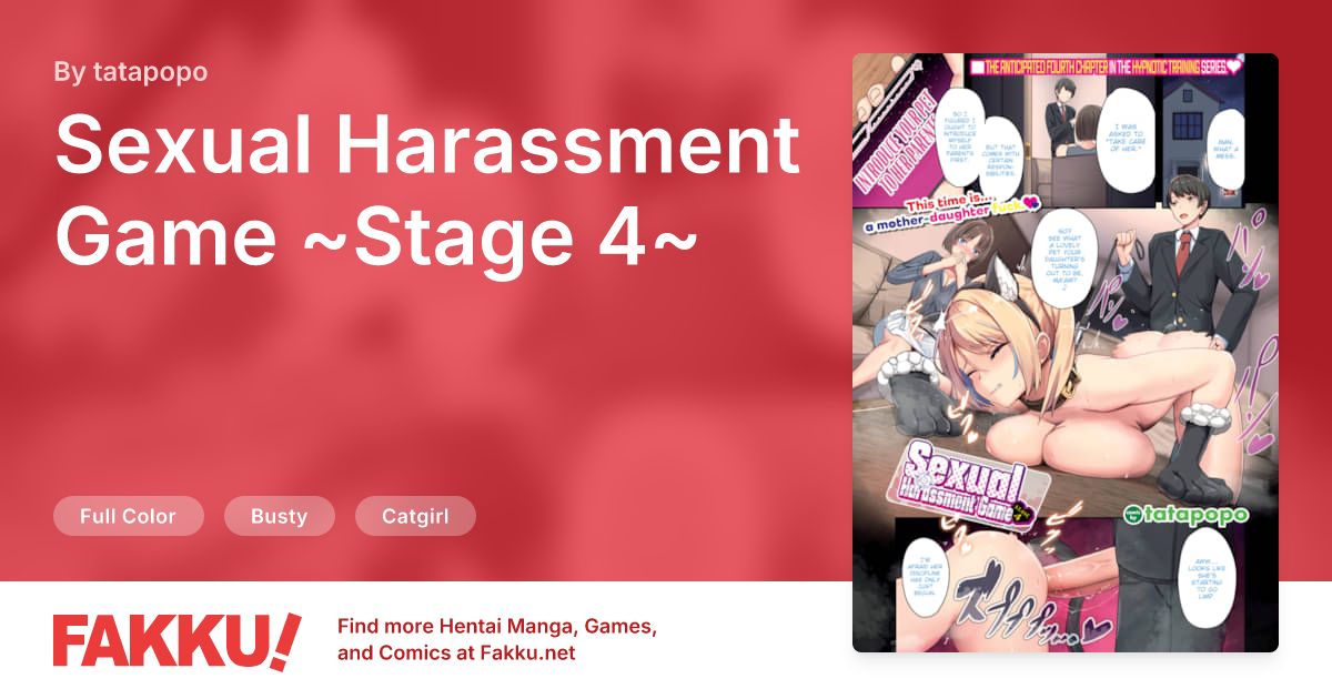 Sexual Harassment Game ~Stage 4~ Hentai by tatapopo - FAKKU