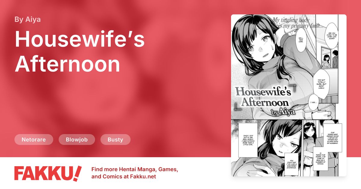 Housewife’s Afternoon Hentai by Aiya - FAKKU