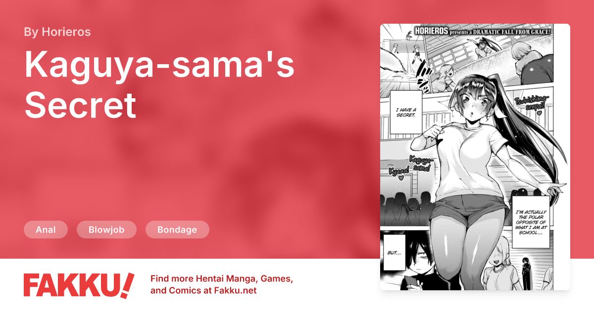 Kaguya-sama's Secret Hentai by Horieros - FAKKU