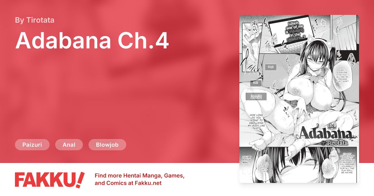 Adabana Ch.4 Hentai by Tirotata - FAKKU