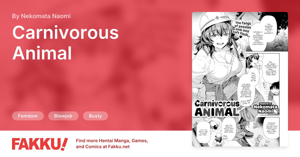Carnivorous Animal Hentai by Nekomata Naomi - FAKKU