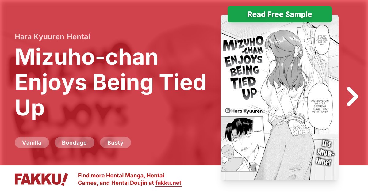  Mizuho-chan Enjoys Being Tied Up Hentai by Hara Kyuuren - FAKKU