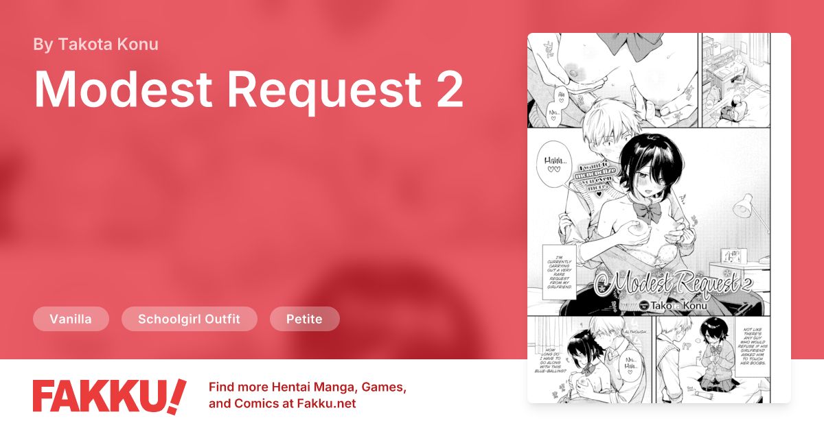 Modest Request 2 Hentai by Takota Konu - FAKKU