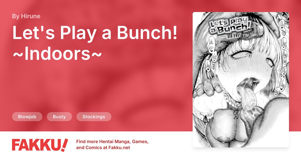 Let's Play a Bunch! ~Indoors~ Hentai by Hirune - FAKKU