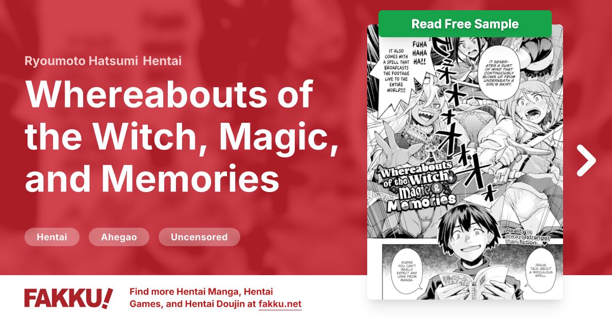 Whereabouts of the Witch, Magic, and Memories Hentai by Ryoumoto Hatsumi - FAKKU