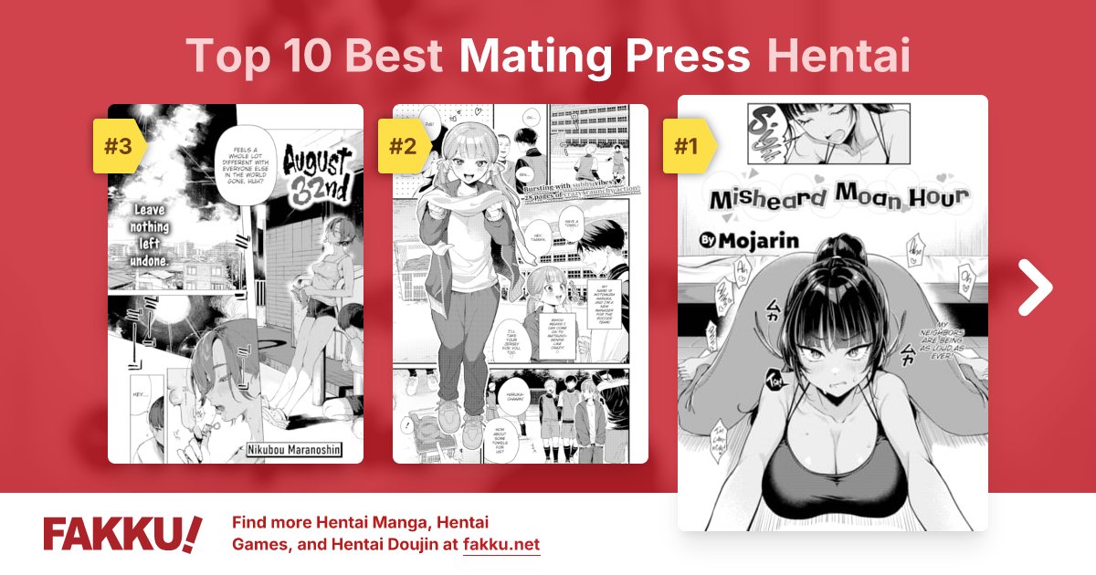 Top 10 Best Mating Press Hentai