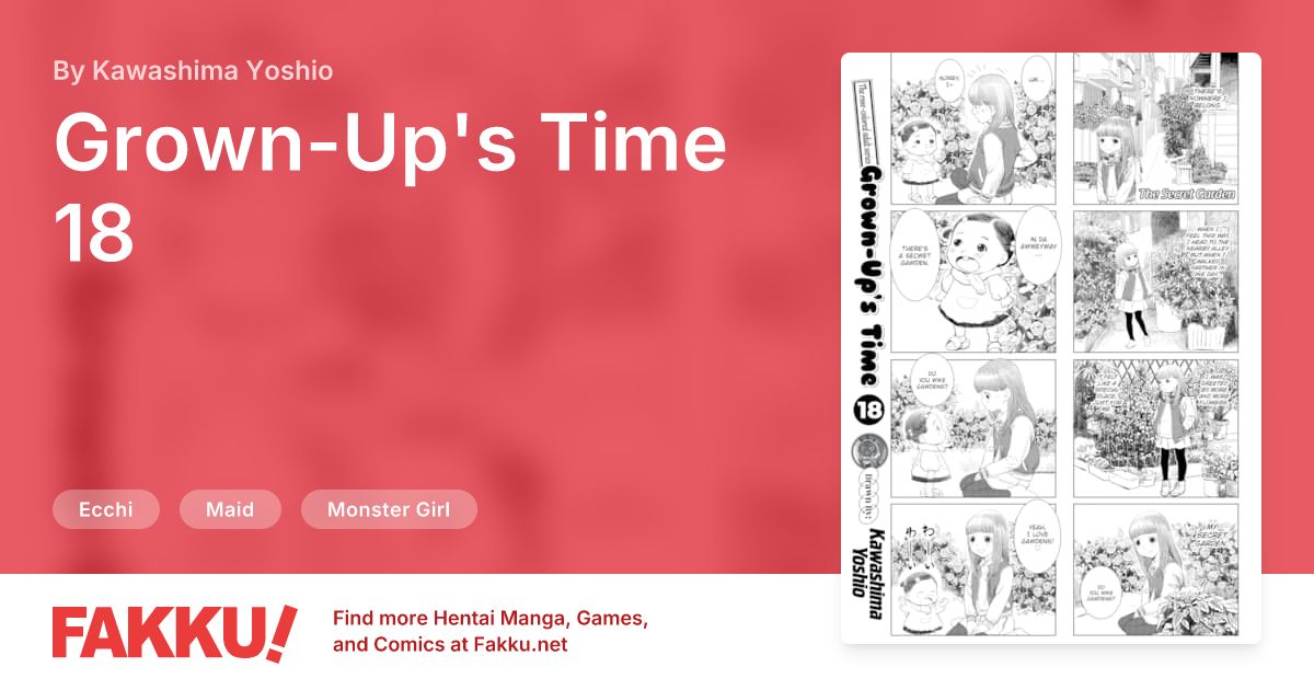 Grown-Up's Time 18 Hentai by Kawashima Yoshio - FAKKU