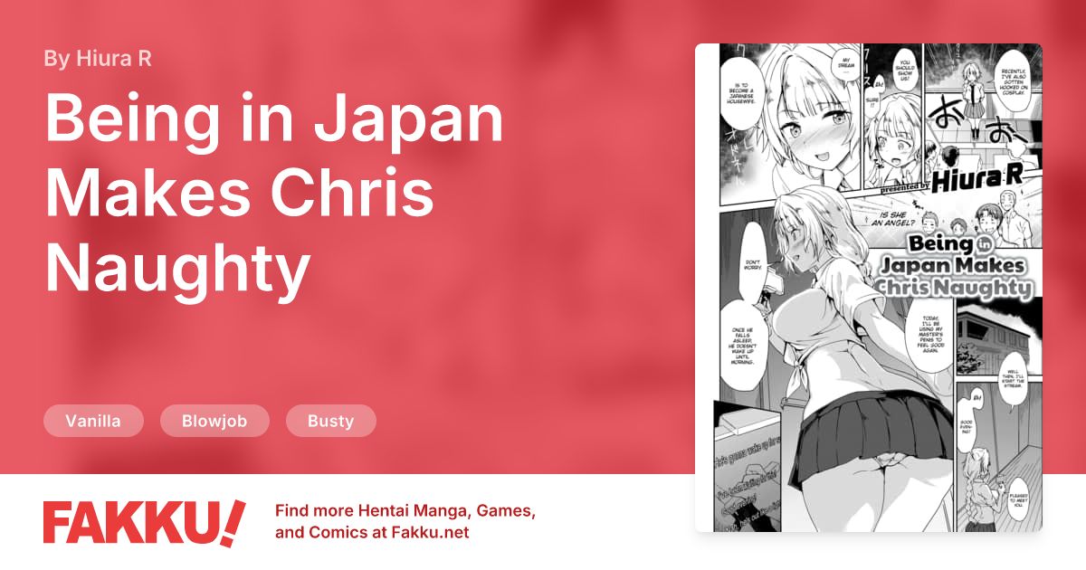 Being in Japan Makes Chris Naughty Hentai by Hiura R - FAKKU