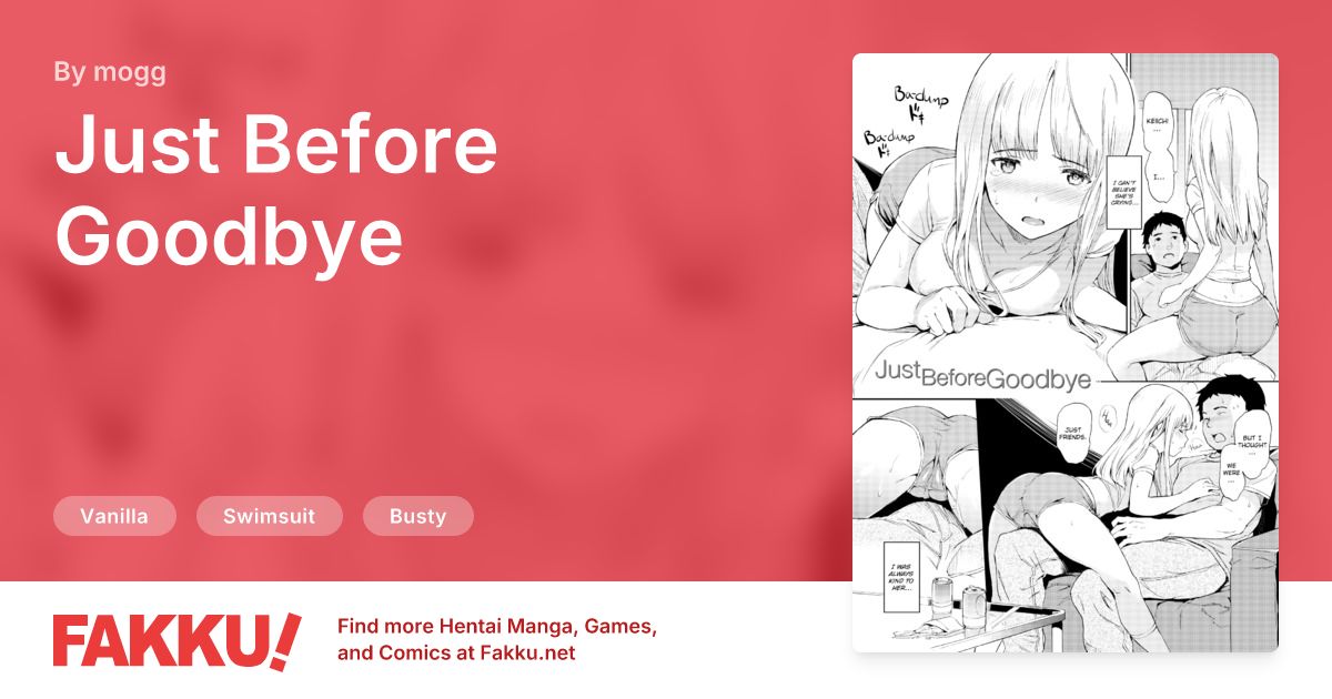 Just Before Goodbye Hentai by mogg - FAKKU