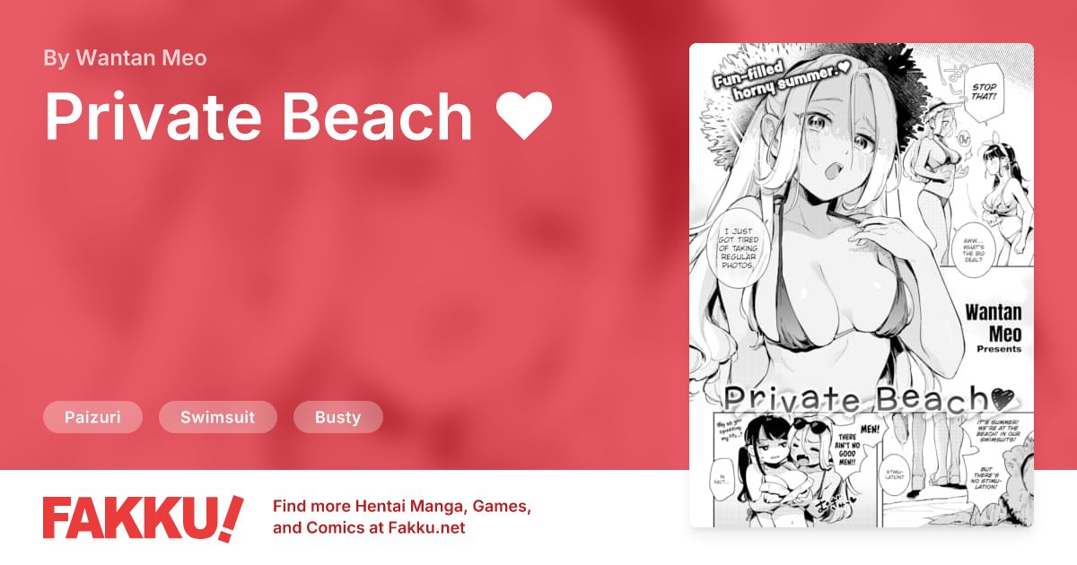 Private Beach ❤ Hentai by Wantan Meo - FAKKU