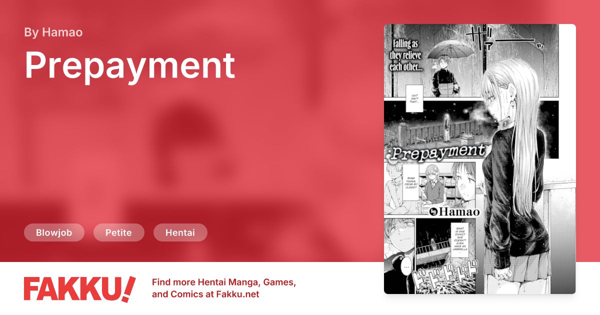 Prepayment Hentai by Hamao - FAKKU