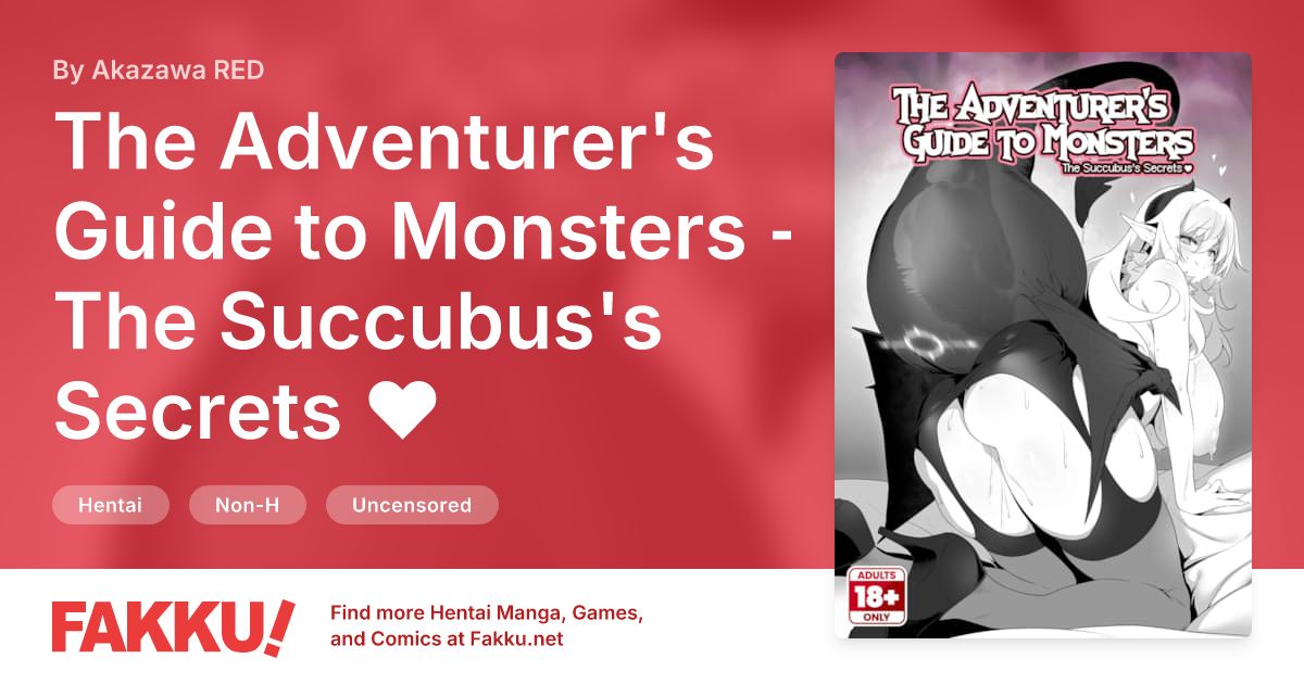 The Adventurer's Guide to Monsters - The Succubus's Secrets ❤ Hentai by Akazawa RED - FAKKU