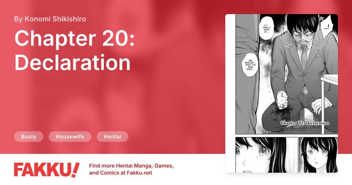 Chapter 20: Declaration Hentai by Konomi Shikishiro - FAKKU