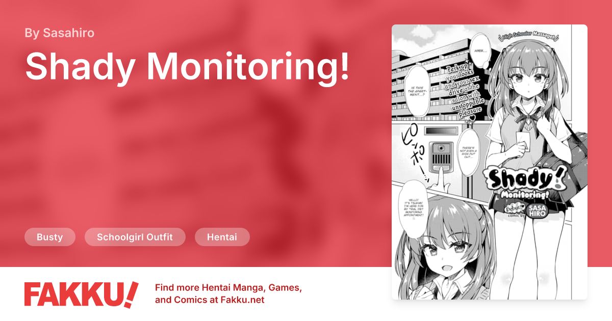 Shady Monitoring! Hentai by Sasahiro - FAKKU