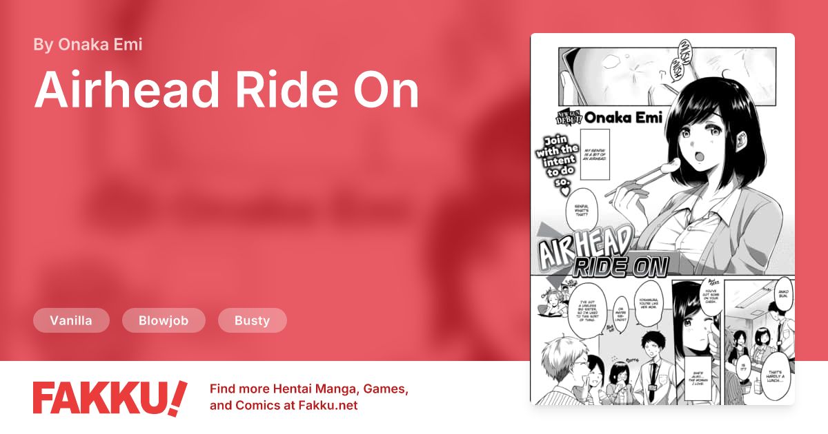 Airhead Ride On Hentai by Onaka Emi - FAKKU