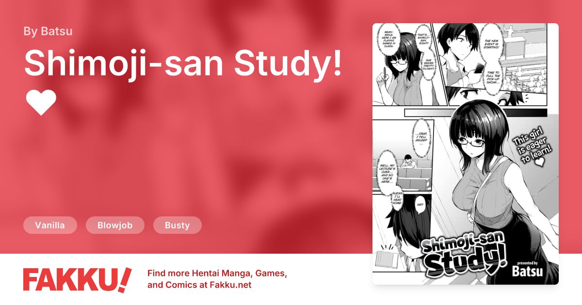 Shimoji-san Study! ❤ Hentai by Batsu - FAKKU
