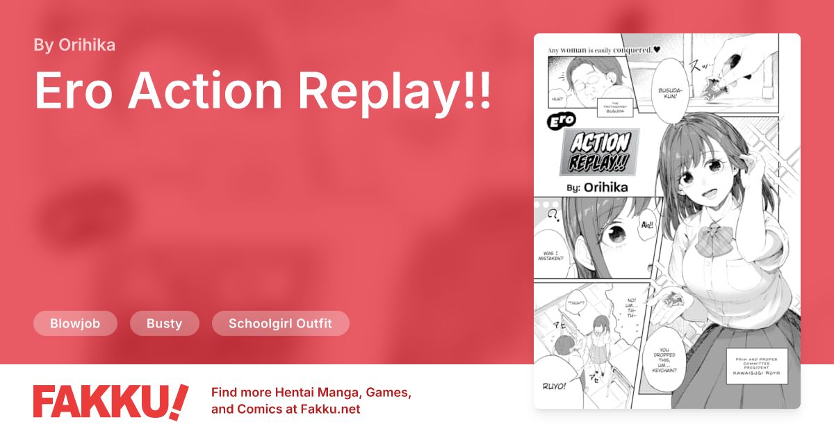 Ero Action Replay!! Hentai by Orihika - FAKKU