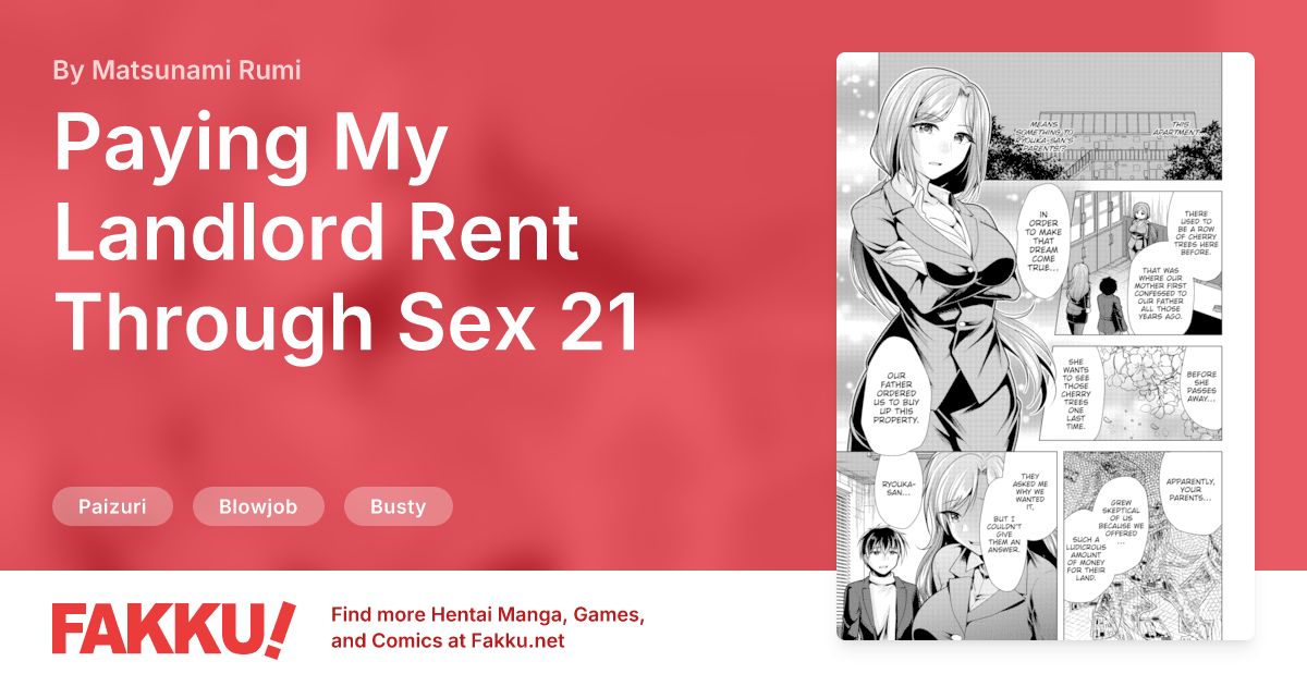 Paying My Landlord Rent Through Sex 21 Hentai by Matsunami Rumi - FAKKU