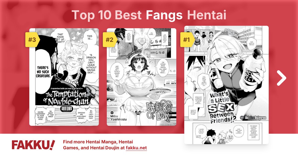 Top 10 Best Fangs Hentai