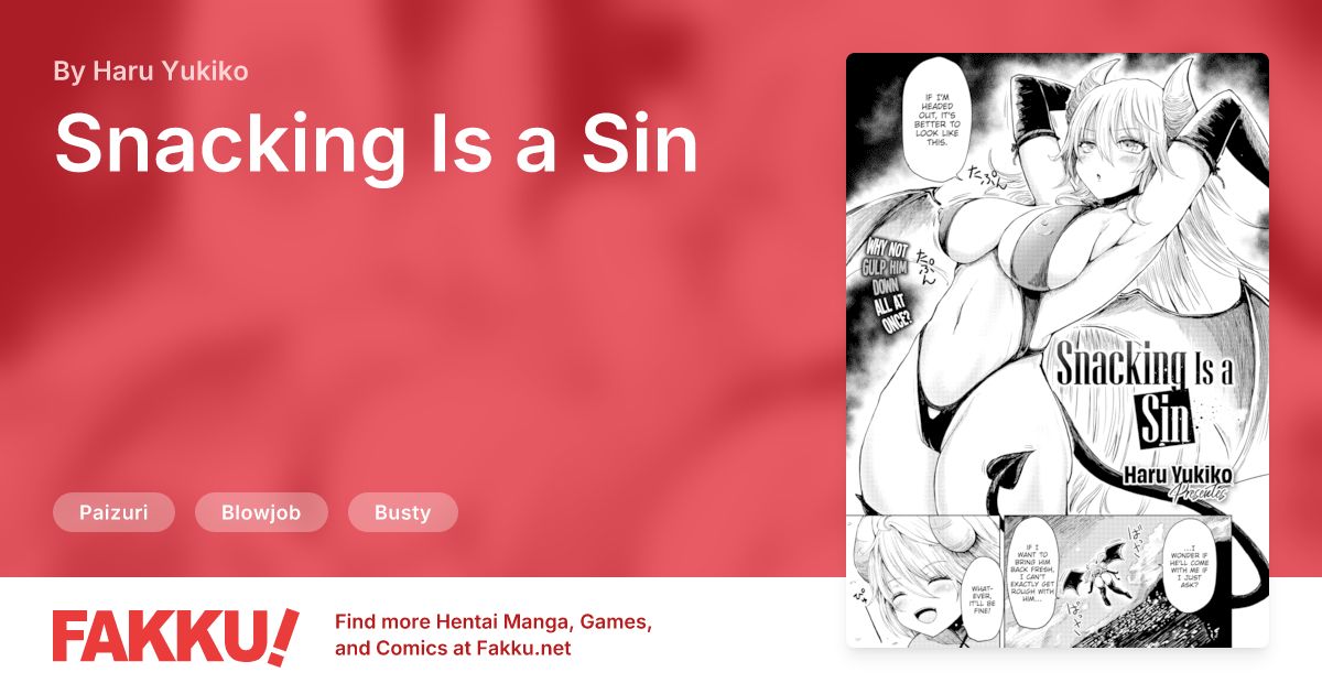 Snacking Is a Sin Hentai by Haru Yukiko - FAKKU