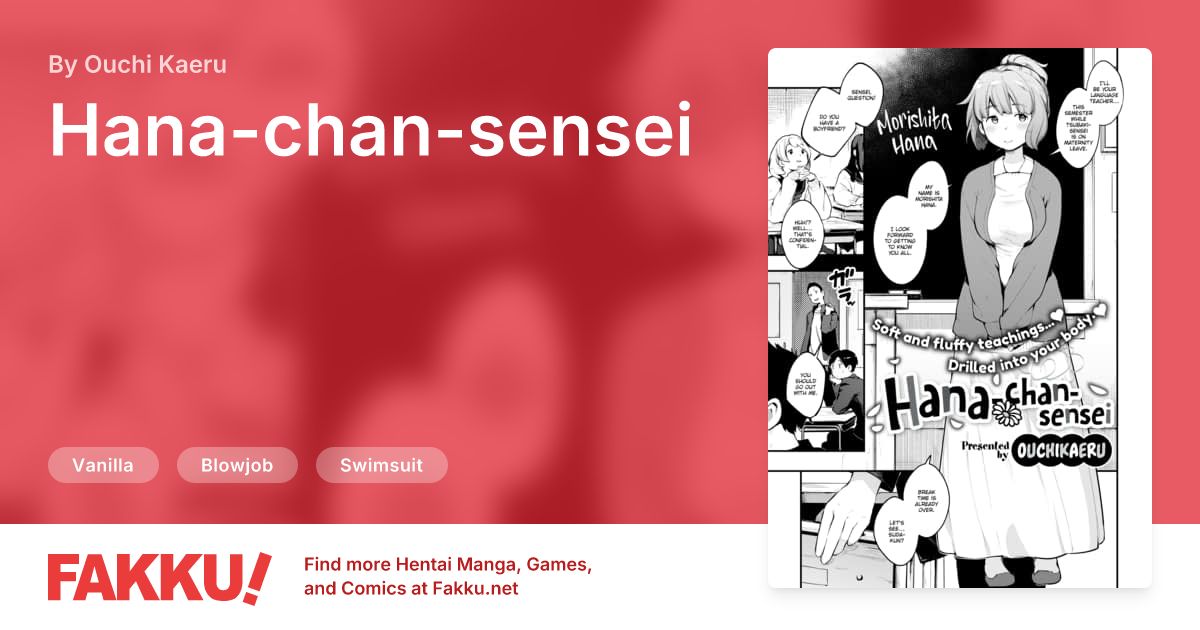 Hana-chan-sensei Hentai by Ouchi Kaeru - FAKKU
