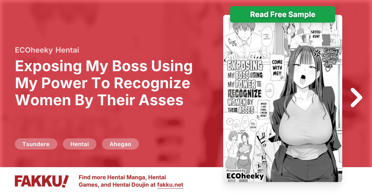  Exposing My Boss Using My Power To Recognize Women By Their Asses Hentai by ECOheeky - FAKKU
