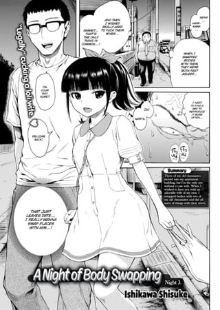 A Night of Body Swapping - Night 3 Hentai Cover Image