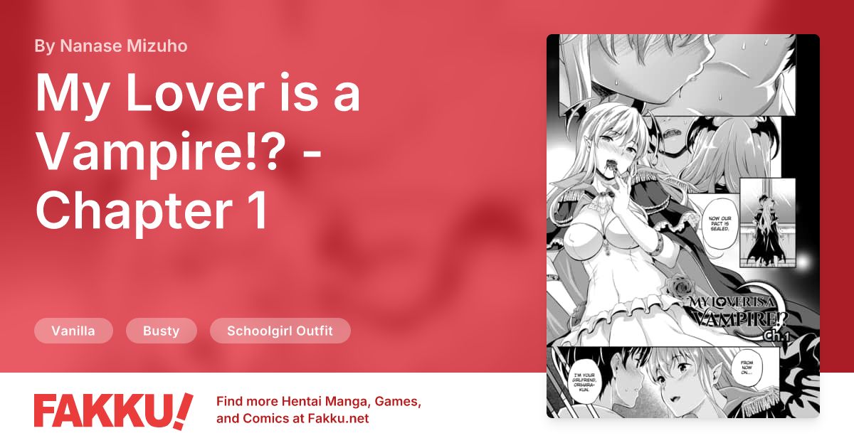 My Lover is a Vampire!? - Chapter 1 Hentai by Nanase Mizuho - FAKKU