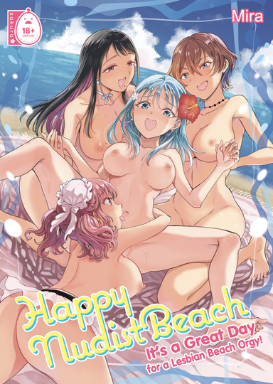 Happy Nudist Beach - It's a Great Day for a Lesbian Beach Orgy!