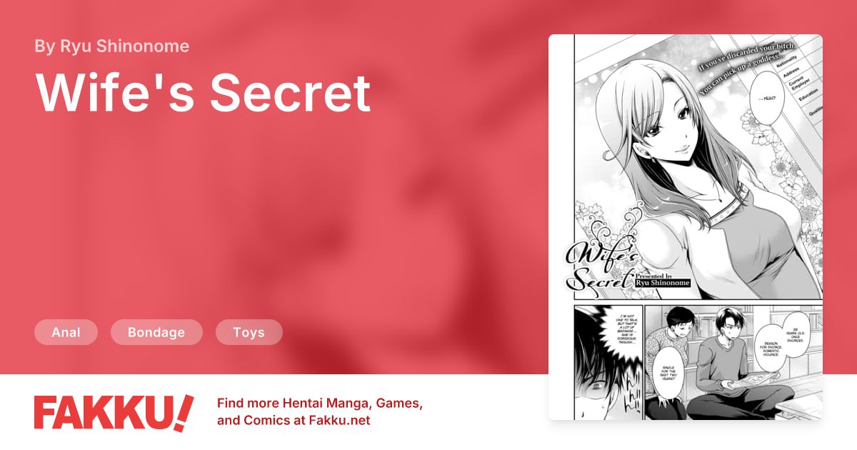 Wife's Secret Hentai by Ryu Shinonome - FAKKU