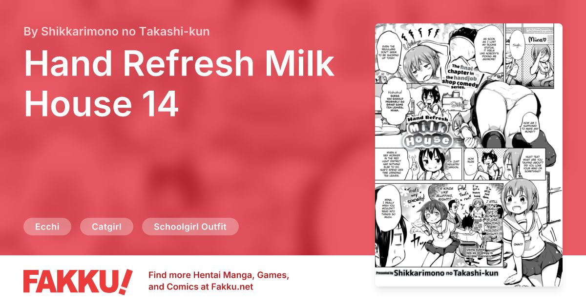 Hand Refresh Milk House 14 Hentai by Shikkarimono no Takashi-kun - FAKKU