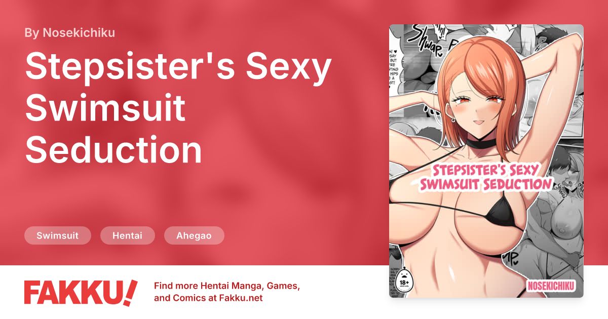 Stepsister's Sexy Swimsuit Seduction Hentai by Nosekichiku - FAKKU