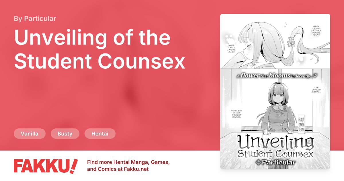 Unveiling of the Student Counsex Hentai by Particular - FAKKU