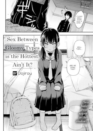 Sex Between Gloomy Types is the Hottest, Ain't It? Hentai Cover Image